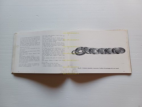 Moto Guzzi Airone 250 Sport 1950 manuale officina riparazione italiano …