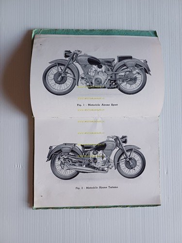 Moto Guzzi Airone 250 Sport-Turismo 1952 manuale uso libretto italiano …