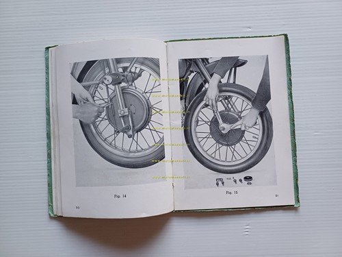 Moto Guzzi Airone 250 Sport-Turismo 1952 manuale uso libretto italiano …