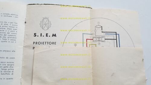 Moto Guzzi Airone 250 Sport-Turismo 1956 manuale uso manutenzione originale