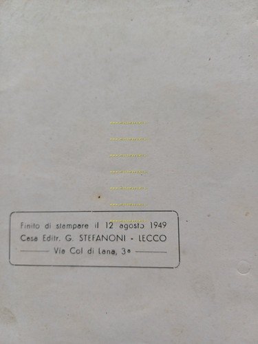 Moto Guzzi Airone Sport 250 1949 catalogo ricambi originale