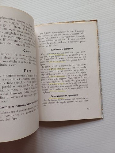 Moto Guzzi Astore - GTV 500 1949 manuale uso manutenzione …