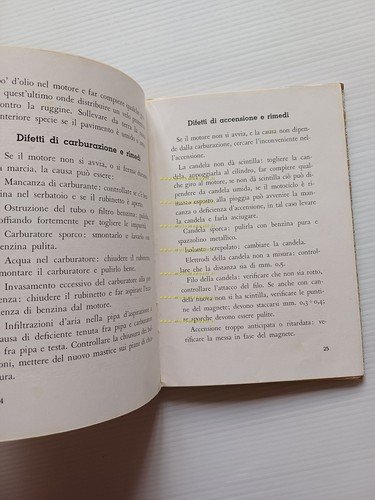 Moto Guzzi Astore - GTV 500 1949 manuale uso manutenzione …