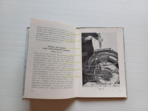 Moto Guzzi Astore 500 1950 manuale uso manutenzione libretto italiano …