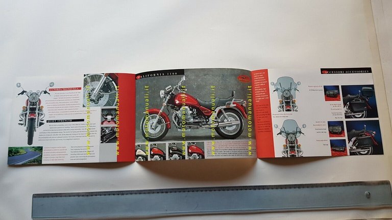 Moto Guzzi California 1100 depliant originale italiano brochure