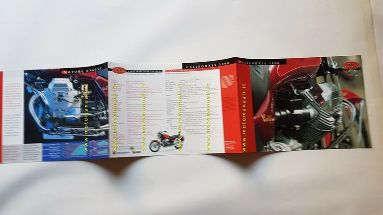 Moto Guzzi California 1100 depliant originale italiano brochure