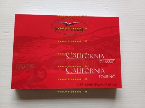 Moto Guzzi California Classic - Touring 2006 manuale uso manutenzione …