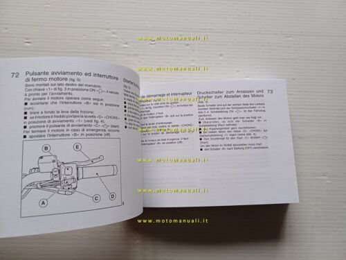 Moto Guzzi California Classic - Touring 2006 manuale uso manutenzione …