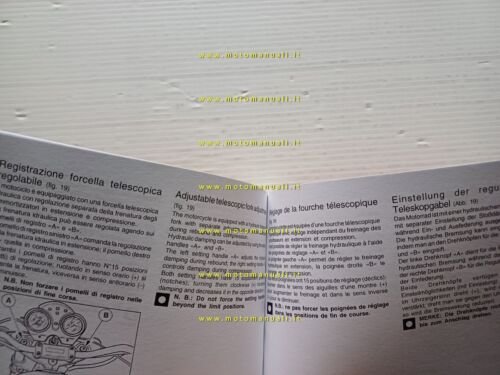 Moto Guzzi California Classic - Touring 2006 manuale uso manutenzione …