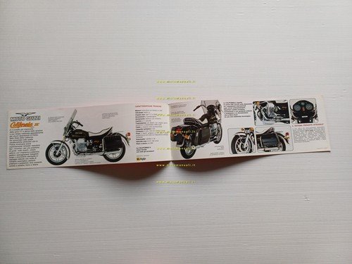MOTO GUZZI California II 1000 1982 depliant italiano originale