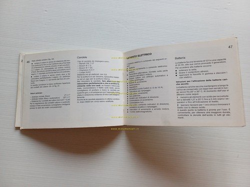 Moto Guzzi California II 1000 1982 manuale uso manutenzione libretto …