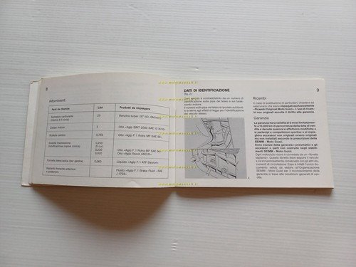 Moto Guzzi California II 1000 1982 manuale uso manutenzione libretto …