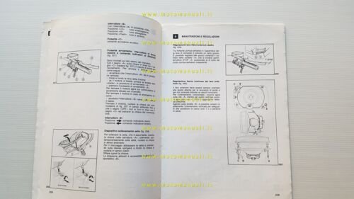 Moto Guzzi California II 1982 Varianti Manuale Officina 1000 SP-G5 …