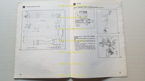 Moto Guzzi California II 1982 Varianti Manuale Officina 1000 SP-G5 …