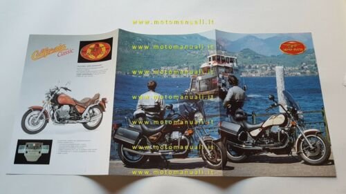 MOTO GUZZI California III 1000-Classic 1993 depliant originale italiano brochure