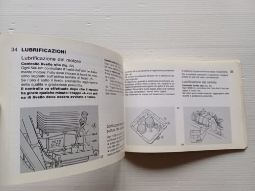 Moto Guzzi California III 1990 manuale uso manutenzione italiano originale