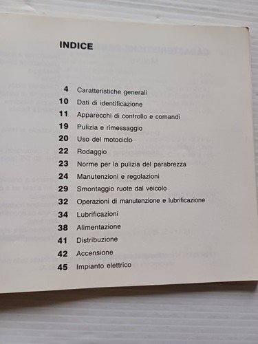 Moto Guzzi California III 1990 manuale uso manutenzione italiano originale
