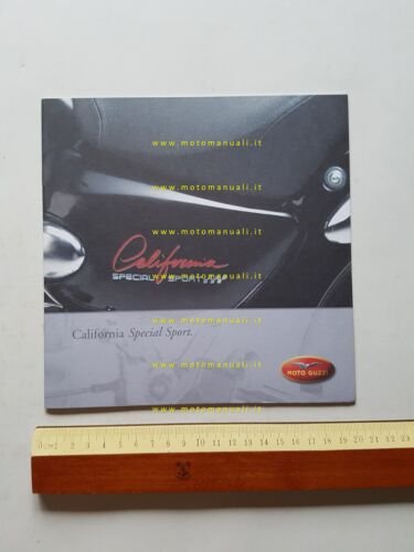 Moto Guzzi California Special Sport 1100 2001 depliant italiano originale