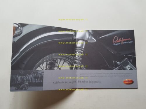 Moto Guzzi California Special Sport 1100 2001 depliant italiano originale