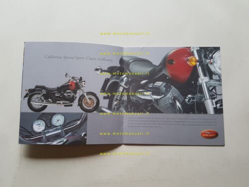 Moto Guzzi California Special Sport 1100 2001 depliant italiano originale