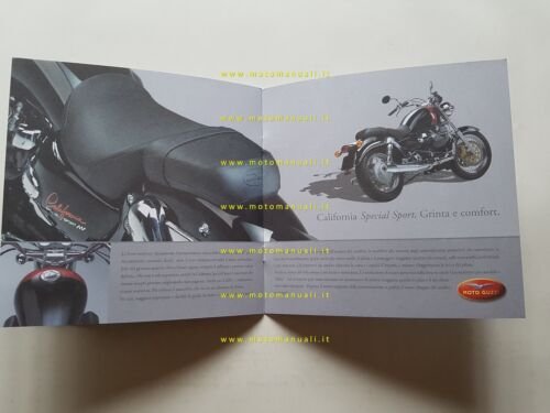 Moto Guzzi California Special Sport 1100 2001 depliant italiano originale