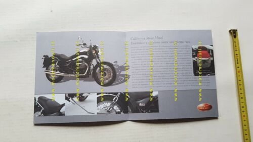 Moto Guzzi California Stone Metal 2001 depliant originale italiano brochure