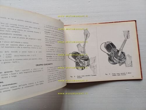 Moto Guzzi Cardellino 73 Lusso - Turismo manuale officina II …