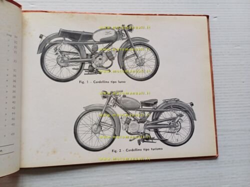 Moto Guzzi Cardellino 73 Lusso - Turismo manuale officina II …