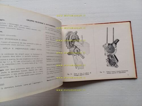 Moto Guzzi Cardellino 73 Lusso - Turismo manuale officina II …