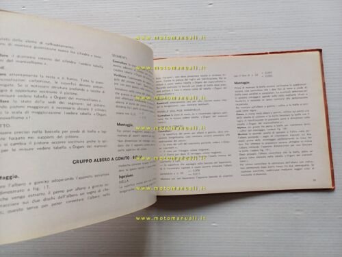 Moto Guzzi Cardellino 73 Lusso - Turismo manuale officina II …