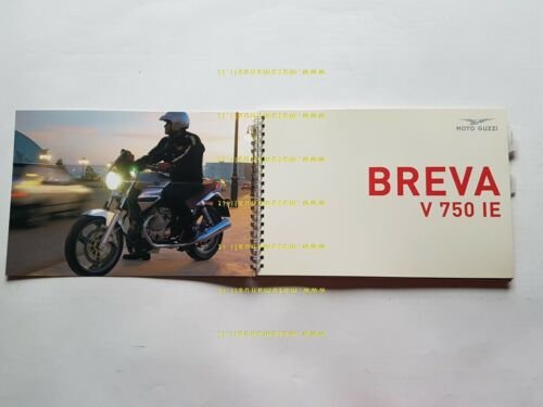 Moto Guzzi cartella stampa presentazione Breva 750 IE 2003 no …