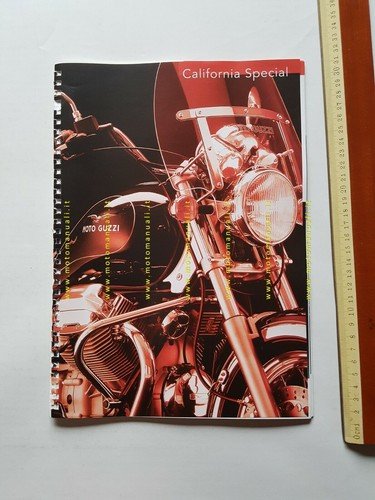 Moto Guzzi cartella stampa presentazione California Special 1998