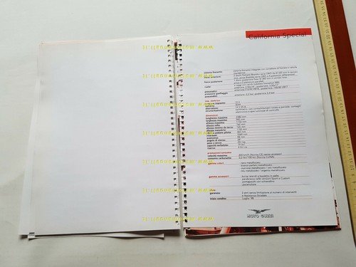 Moto Guzzi cartella stampa presentazione California Special 1998