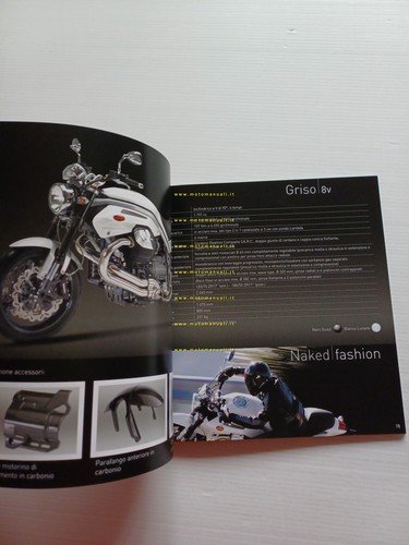 Moto Guzzi catalogo produzione modelli 2009 depliant italiano originale