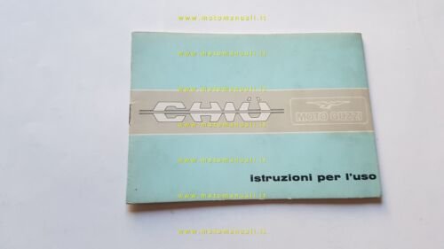 Moto Guzzi Chi 50 1974 manuale uso manutenzione libretto originale