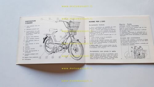 Moto Guzzi Chi 50 1974 manuale uso manutenzione libretto originale