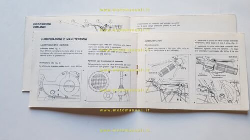 Moto Guzzi Chi 50 1974 manuale uso manutenzione libretto originale