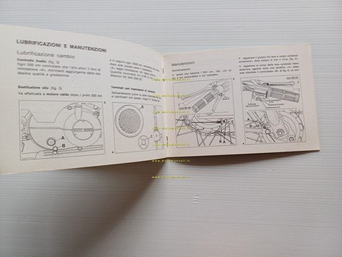 Moto Guzzi Chiù 50 1976 manuale uso manutenzione libretto originale