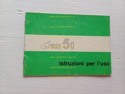 Moto Guzzi Cross 50 manuale uso manutenzione originale