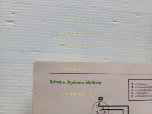 Moto Guzzi Cross 50 manuale uso manutenzione originale