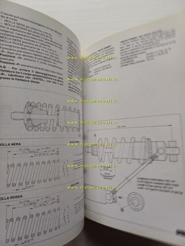 Moto Guzzi Daytona 1000 1993 manuale officina originale
