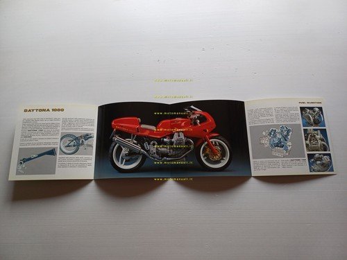 Moto Guzzi Daytona 1000 depliant originale ITALIANO