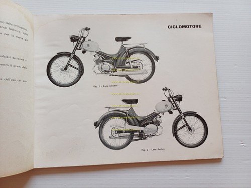 Moto Guzzi Dingo 49 3 Marce 1968 catalogo ricambi originale