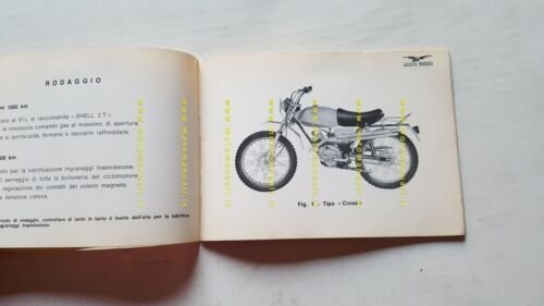 Moto Guzzi Dingo 50 4V GT Cross Supersport 1971 manuale …