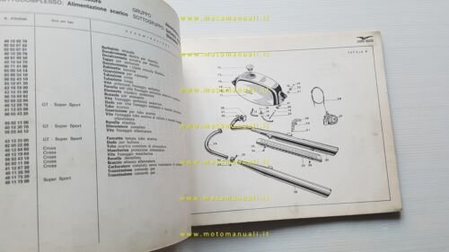 Moto Guzzi Dingo 50 SS - GT- Cross 4V 1970 …