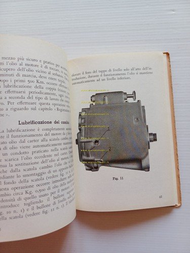 Moto Guzzi Ercole 500 1953 manuale uso manutenzione libretto italiano …