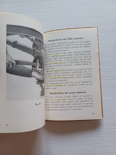 Moto Guzzi Ercole 500 1953 manuale uso manutenzione libretto italiano …