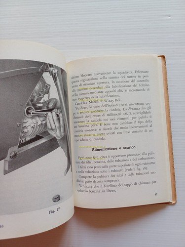 Moto Guzzi Ercole 500 1953 manuale uso manutenzione libretto italiano …