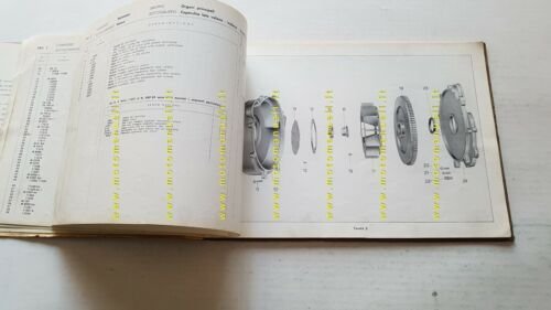 Moto Guzzi ERCOLE 500 1958 catalogo ricambi ORIGINALE spare parts …