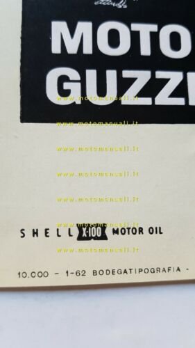 MOTO GUZZI Ercole 500 1962 depliant originale Motocarro 3-wheeler brochure